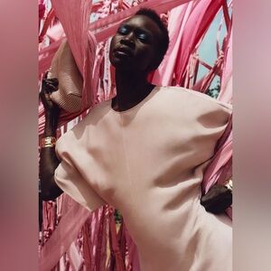 & Other Stories Satin Dress